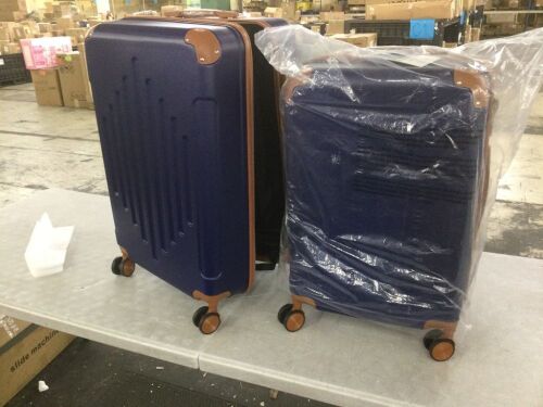 3 Piece Hardside Luggage Set - Stitching on Large Piece Damaged