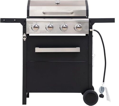 4-Burner Propane Gas Grill