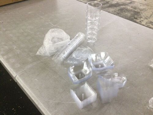 Plastic Dessert Cups, Unknown Qty