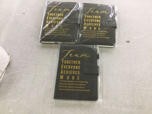 "TEAM" Notebooks, 10pc