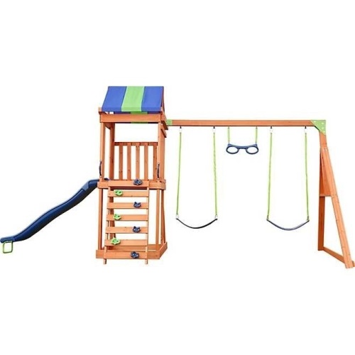 AGame Denver Wooden Playset. Appears to have never been assembled. Unknown if complete - Lot 32