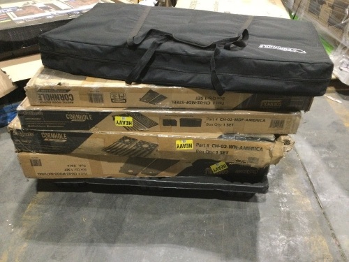 (5) Sets of Corn Hole Boards. Great for Resale! - Lot 57