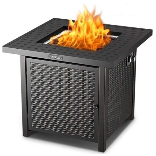 TACKLIFE Propane Fire Pit Table, 28in 50,000 BTU - Lot 71