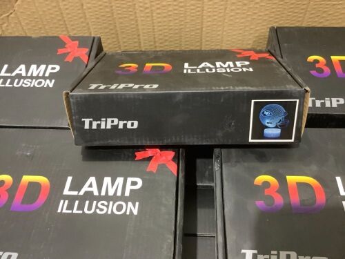 Lot of (23) Chiefs LED 3D Illusions Lamps  - Lot 177