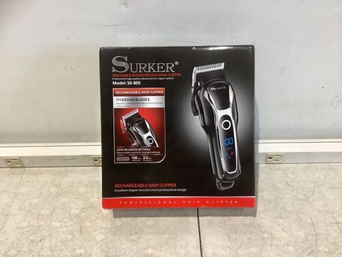 SURKER Professional Rechargeable Hair Clipper - Lot 373