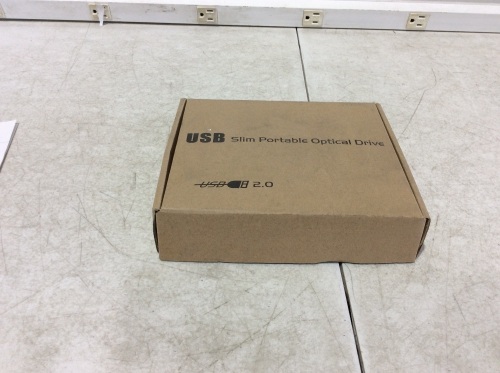 USB 2.0 Slim Portable Optical Drive  - Lot 419