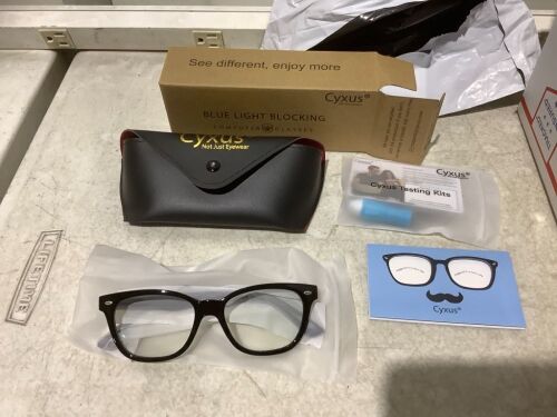Lot of (34) Cyxus Blue Light Glasses  - Lot 553