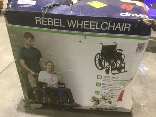 Rebel Wheel Chair - Box is Mousey - Lot 554
