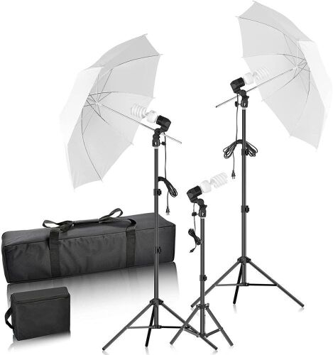 FUDESY Photography Umbrella Lighting Kit - Lot 616