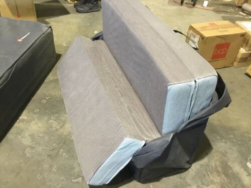 Lot of (2) Folding Portable Mattress Topper w/ Plush Foam - Lot 633