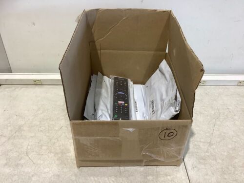 Lot of (10) TV Remote Controls  - Lot 755