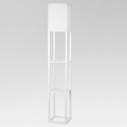 Threshold Shelf Floor Lamp  - Lot 784