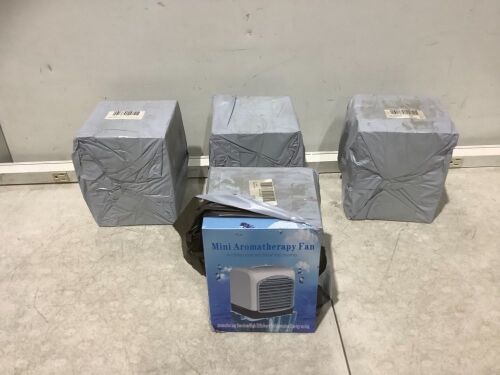 Lot of (4) Mini Aromatherapy Fans - Lot 800