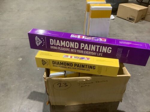 Lot of (23) Diamond Painting Kits  - Lot 808