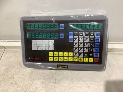 2 Axis DRO Display Digital Readout for Milling Lathe - Lot 816