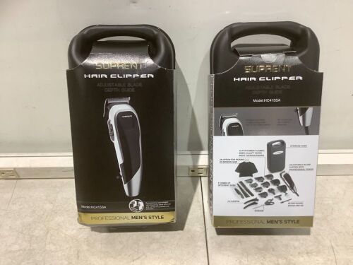 Lot of (2) SUPRENT Hair Clippers  - Lot 818