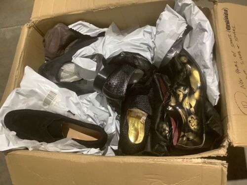 Lot of (10) Pairs of Different Style/Size Shoes  - Lot 828