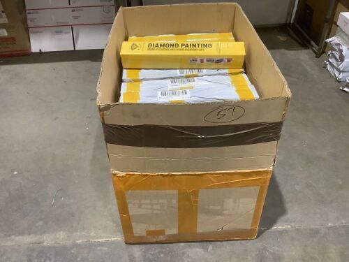 Lot of (57) Diamond Painting Kits  - Lot 832