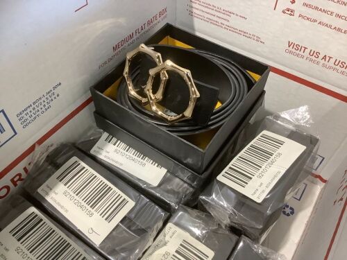 Lot of (9) Black Belts  - Lot 861