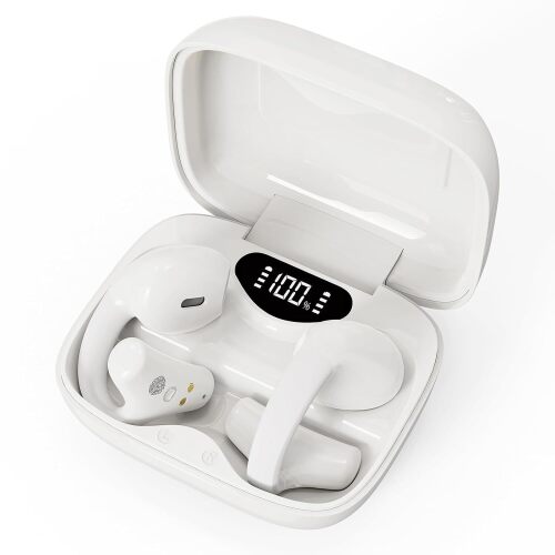 Hearing Aids for Seniors Rechargeable OTC Hearing Aids Comfortable Semi In Ear Design No Ear Blocking 16 Channel Smart Noise Reduction Whistle Suppression HD Clear Sound Digital Battery Display 70+ Hours Long Standby 5 Volume Levels Easy to Use