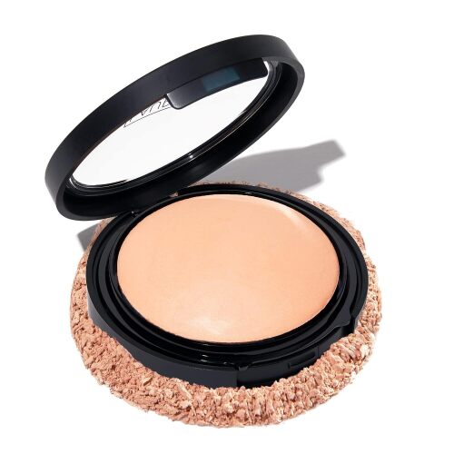Double Take Baked Powder Foundation - Fair - Buildable Medium to Full Coverage - Matte Finish
