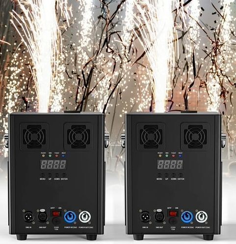 UKing 700W Cold Spark Machine, 2 Pack