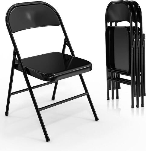 4 Pack Metal Folding Chairs