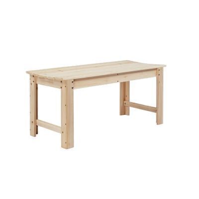 39 in. Solid Wood Backless Garden Bench - Missing 2 Nuts
