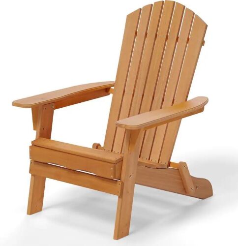 Folding Wooden Adirondack Chair
