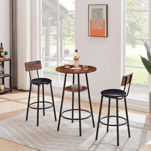 24 inch Bar Table and 2 Chairs