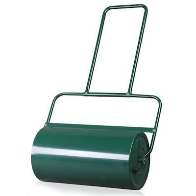 13 Gallons Water and Sand Filled Garden Drum Roller