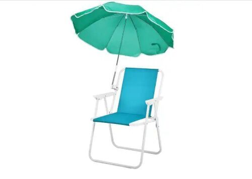 Portable Folding Beach Chair with Umbrella