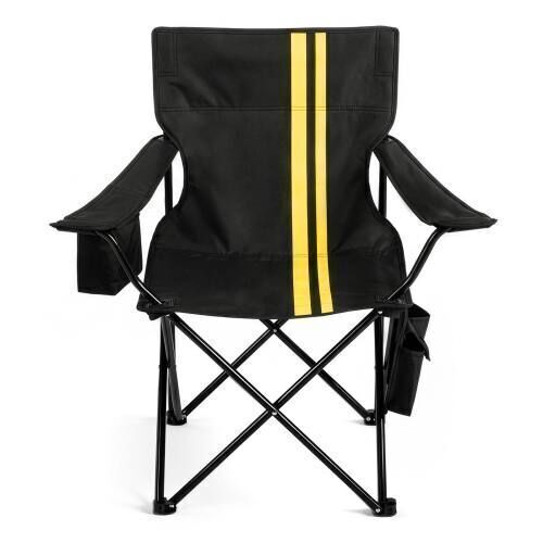 Foldable Camping Chair with Cooler Bag, Cup Holder