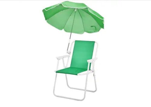 Portable Folding Beach Chair with Umbrella