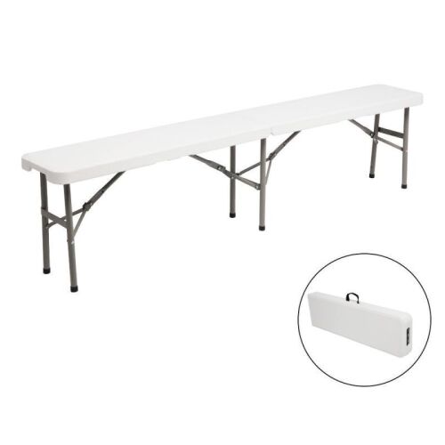 6' Plastic Folding Bench