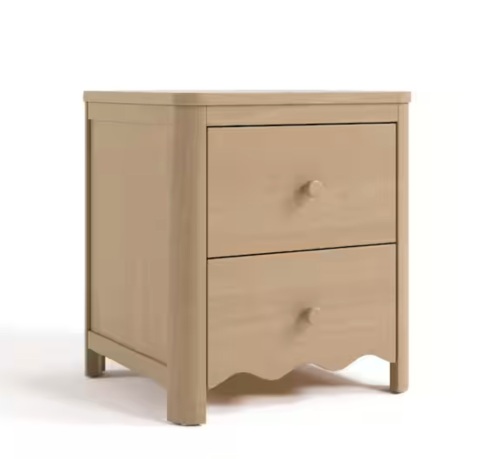 Storkcraft Casablanca Driftwood 2 Drawer Nightstand