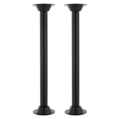 RV Table Leg with Pre-drilled Mounting Base, Set of 2