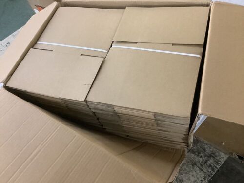 8x6x4 Cardboard Shipping Boxes, 100pc