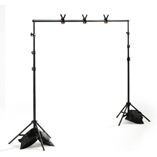 6.6' x 10' Photo Backdrop Stand