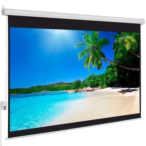 100" 4:3 Electric Projector Screen