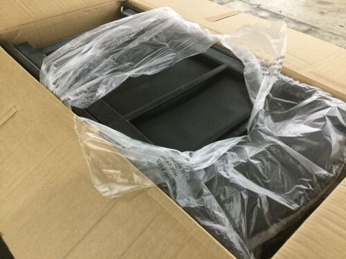 4 Pack Black Plastic Folding Chairs