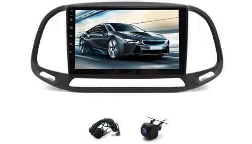 9inch Android 13 Car Radio Stereo for RAM Promaster City 2015-2021 w/GPS Navigation WiFi Bluetooth Carplay/Android Auto Touchscreen Music Player Backup Camera & Mic