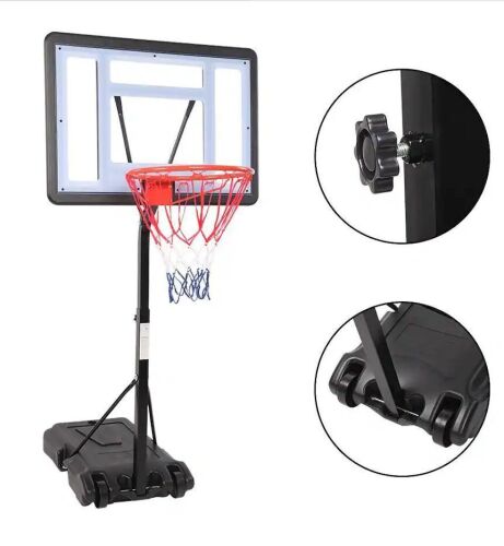 Poolside Basketball Hoop, Adjustable Height 45-53"