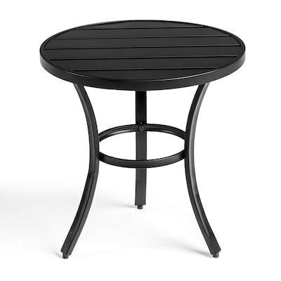 VINGLI 19.5W x 20H Outdoor Metal Side Table