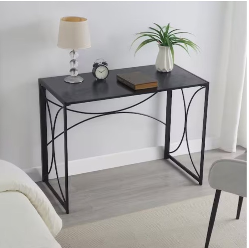 Convenience Concepts Nova 39.5 in. Black Folding Desk