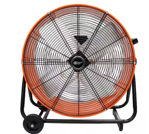 Commercial Electric 24 in. 2-Speed Heavy Duty Tilt Drum Fan