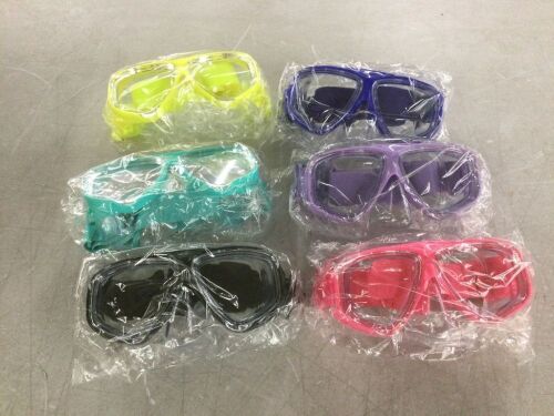 Kids Swimming Goggles, 6 pack