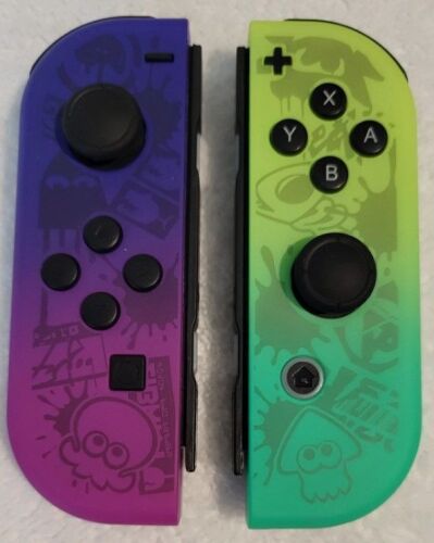 Nintendo Switch Splatoon 3 Joy-Con Controllers Set Left, Right