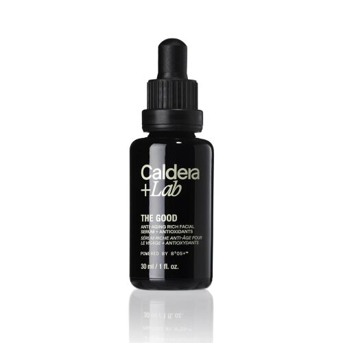 Caldera + Lab The Good | Men's Organic Moisturizing Face Serum for Dry, Sensitive, & Normal Skin – Vegan, Natural & Antioxidant Packed Skincare Facial Oil