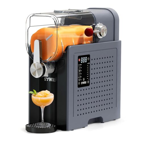 Slushie Machine for Home, Soft Serve Ice Cream Machine, 88oz Vessel Slushy Machine with 6 Preset Programs, Frozen Drink Maker for Slush, Margaritas, Smoothie, Frappés, Milkshakes, and More